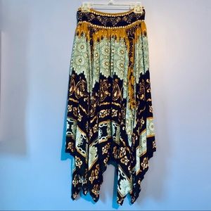 Free people pattern skirt